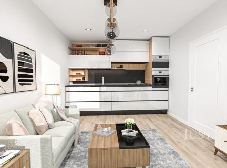 Prodej bytu, 2+kk, 43 m²