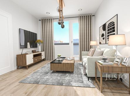 Prodej bytu, 2+kk, 43 m²