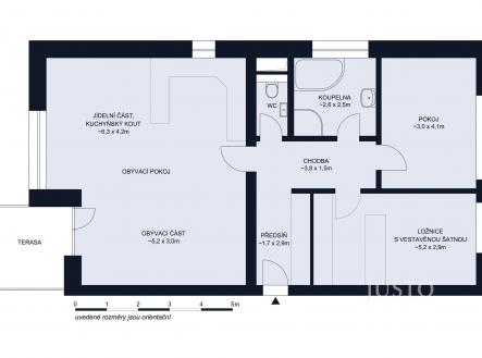 Prodej bytu, 3+kk, 96 m²