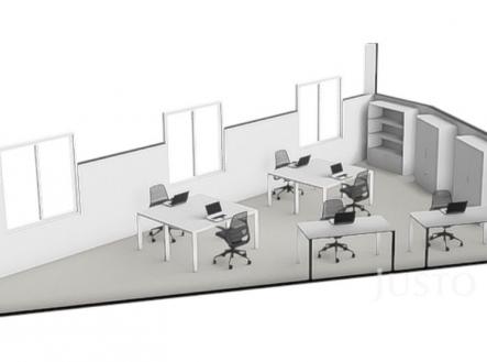 Pronájem - kanceláře, 36 m²