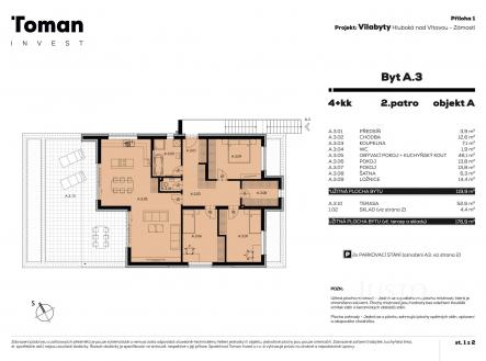 Prodej bytu, 4+kk, 177 m²