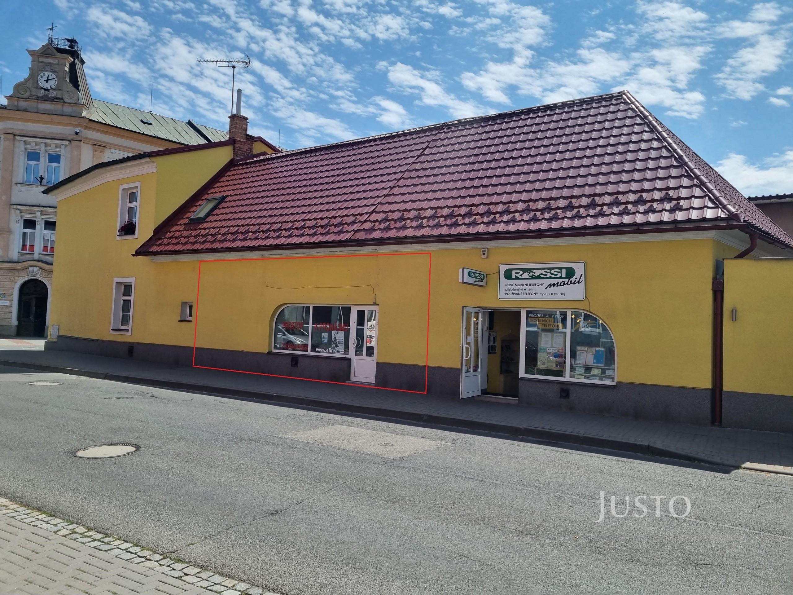 Pronájem obchodních prostor 56 m²