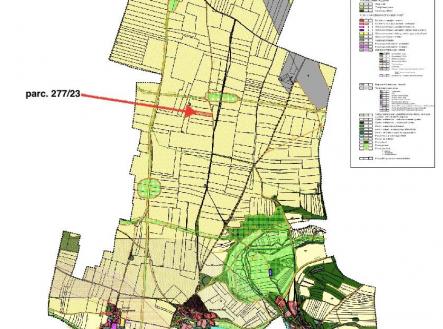 Prodej - pozemek, zemědělská půda, 7 167 m²