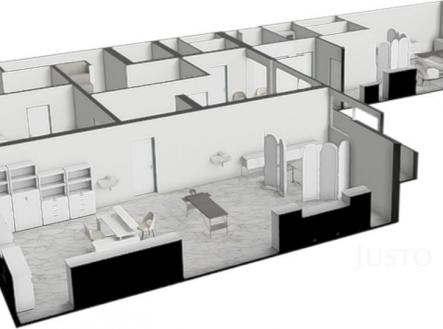 Pronájem - komerční prostor, 76 m²