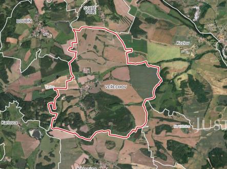 Prodej - pozemek, les, 11 833 m²