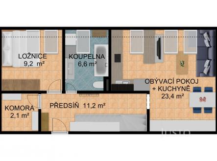 Prodej bytu, 4+kk, 101 m²