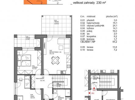 Prodej bytu, 3+kk, 105 m²