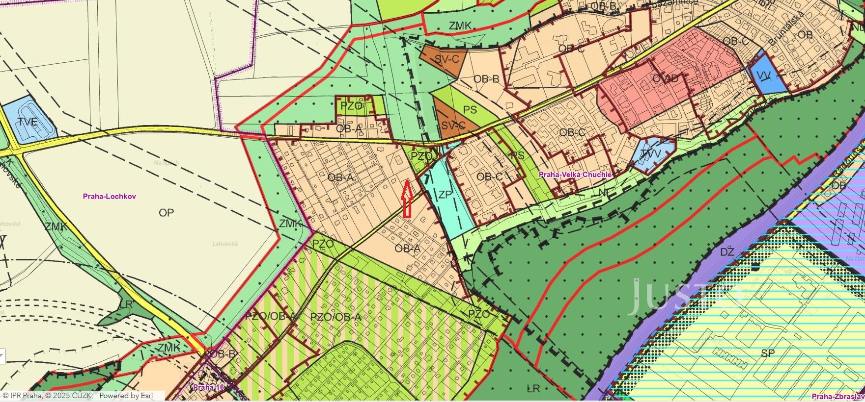 Prodej pozemku 842 m²