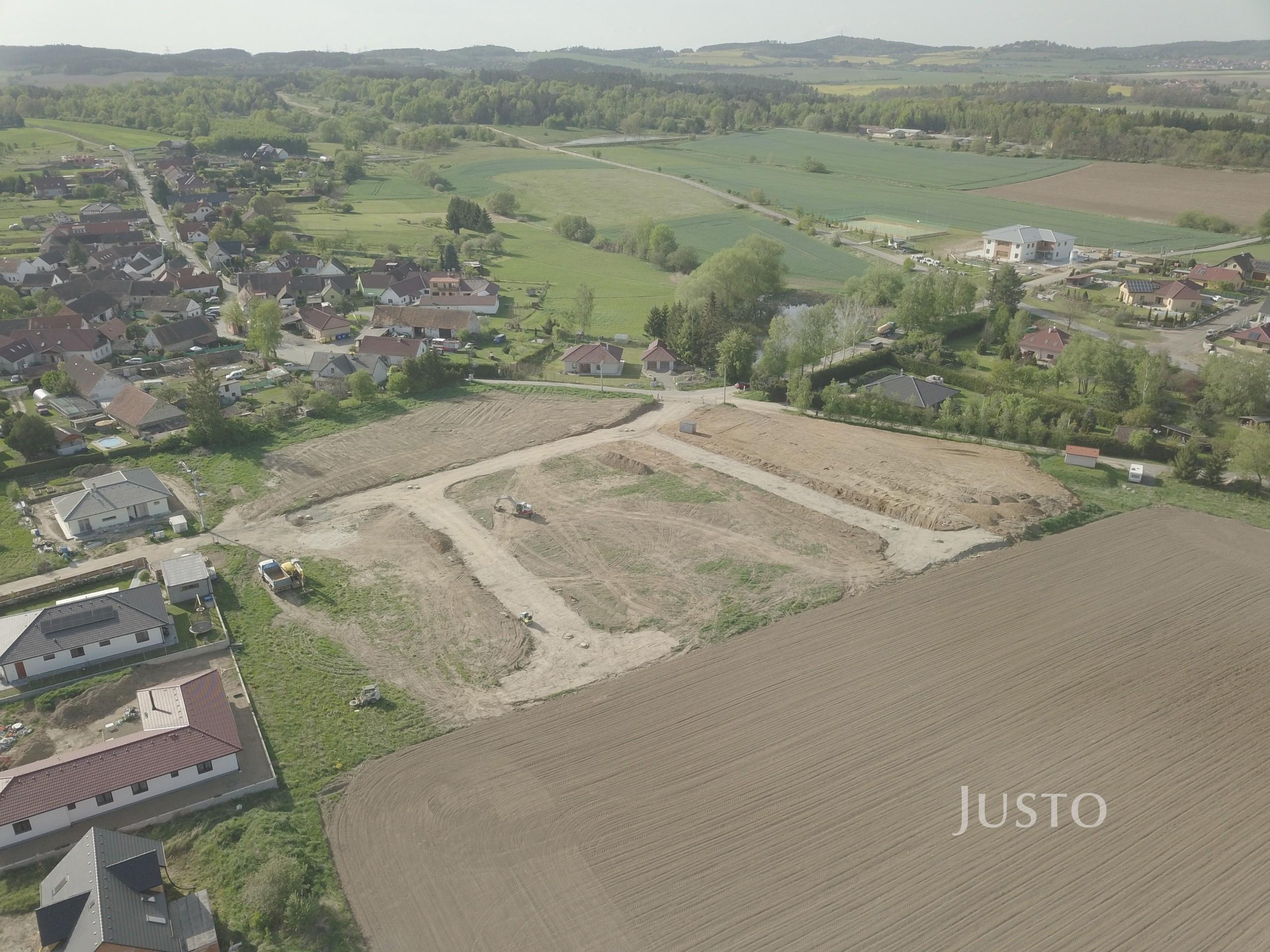 Prodej stavebního pozemku 1020 m², Oldřichov u Písku