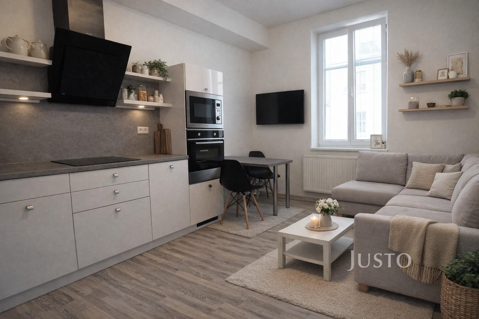 Prodej 1+1 34 m², včetně parkovacího stání ve vnitrobloku, sklepa, Písek - Pražská