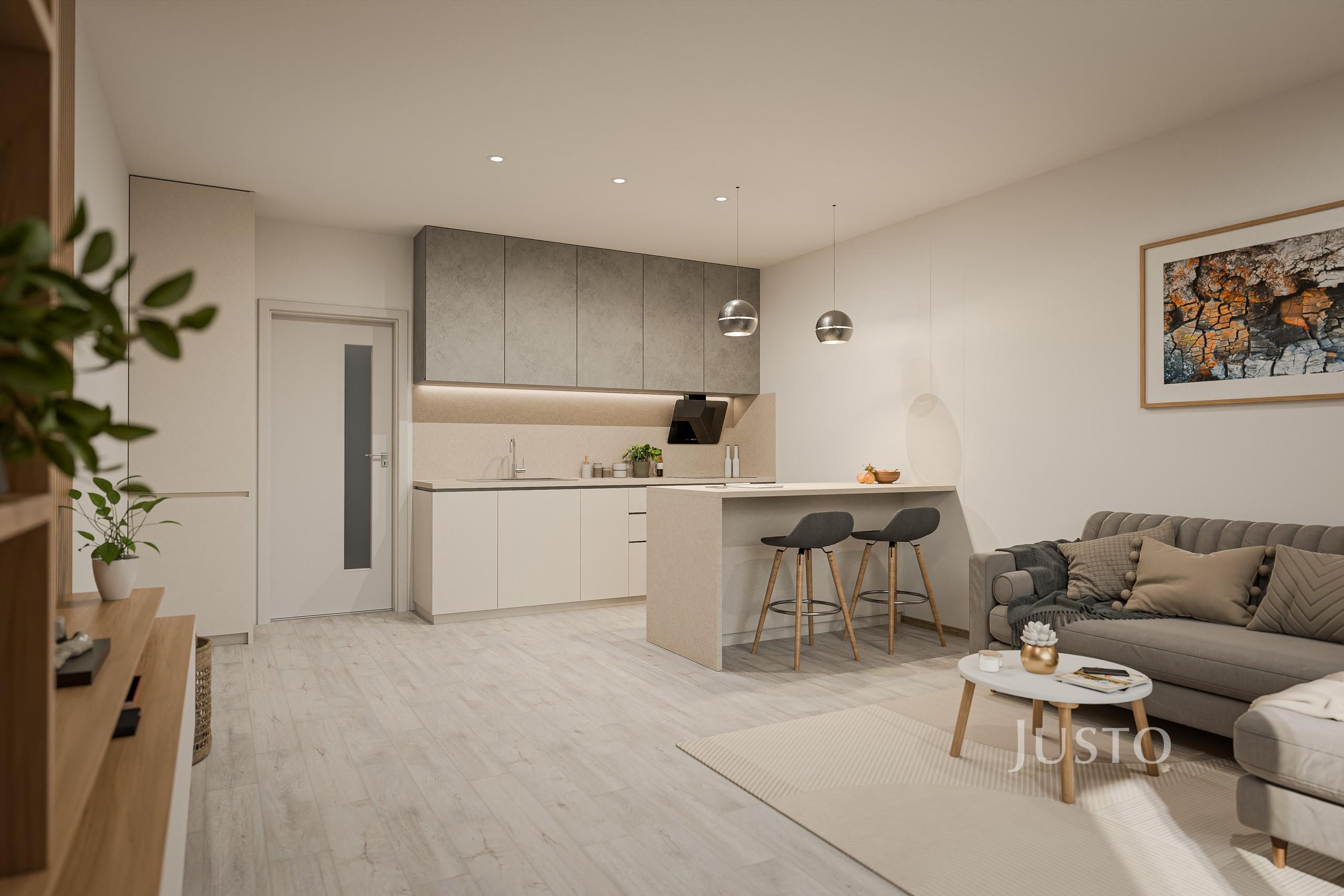 Prodej 1+kk 41 m² + balkón 7 m²