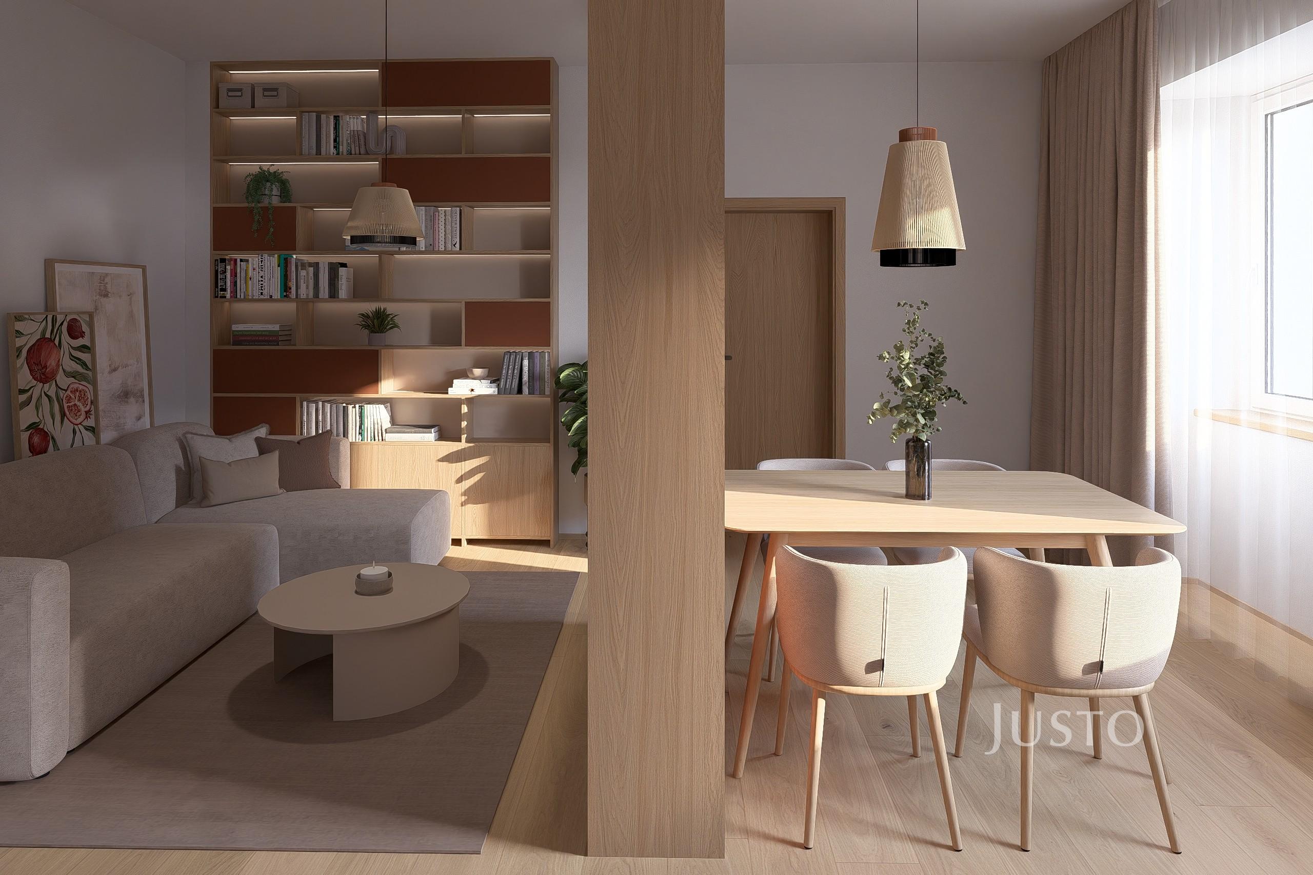 Prodej 3+kk 83 m² + balkón 8 m² + parkování