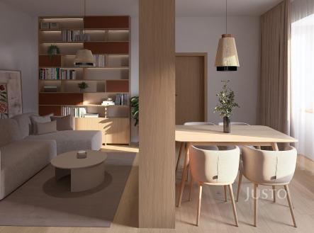 Prodej bytu, 3+kk, 71 m²