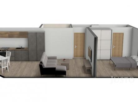 Pronájem bytu, 2+kk, 39 m²