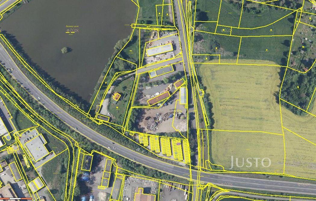 Pronájem garáže 21 m² , Písek - Za Šarlákem