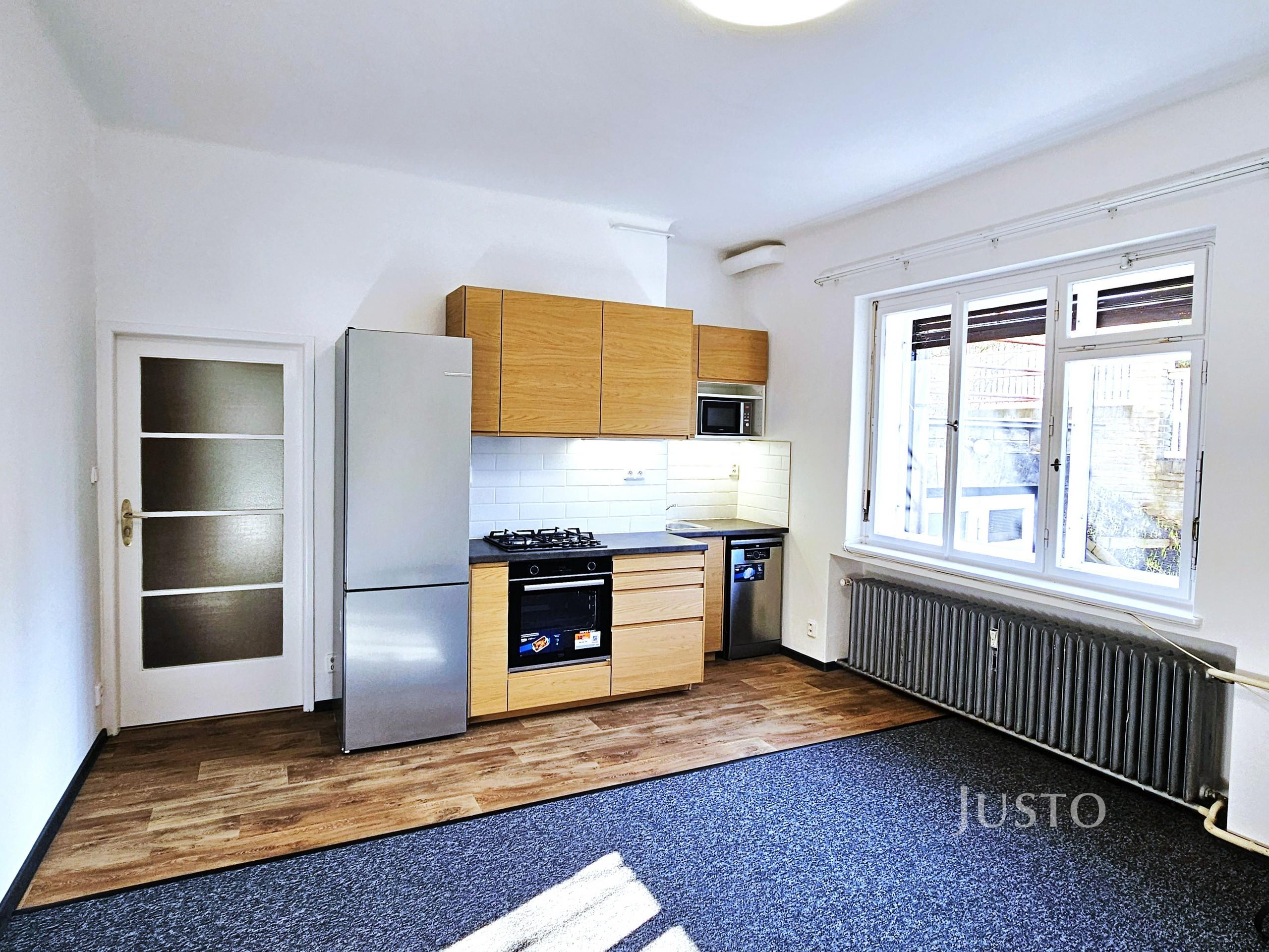 Pronájem ateliéru 1+kk(+komora), 43 m², České družiny, Praha 6 - Dejvice