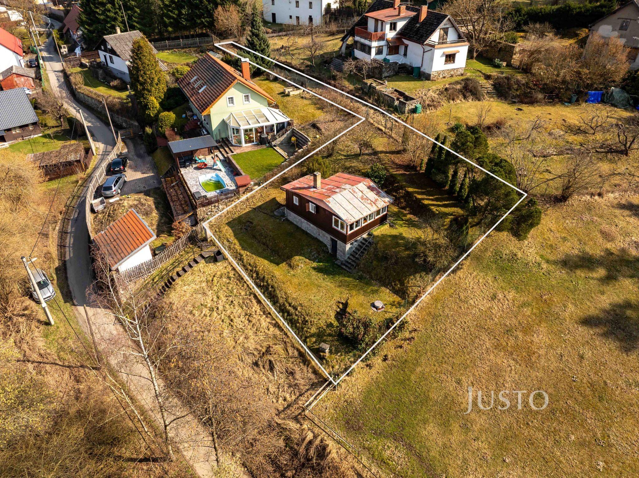 Prodej chaty 37 m² s pozemkem 574 m²