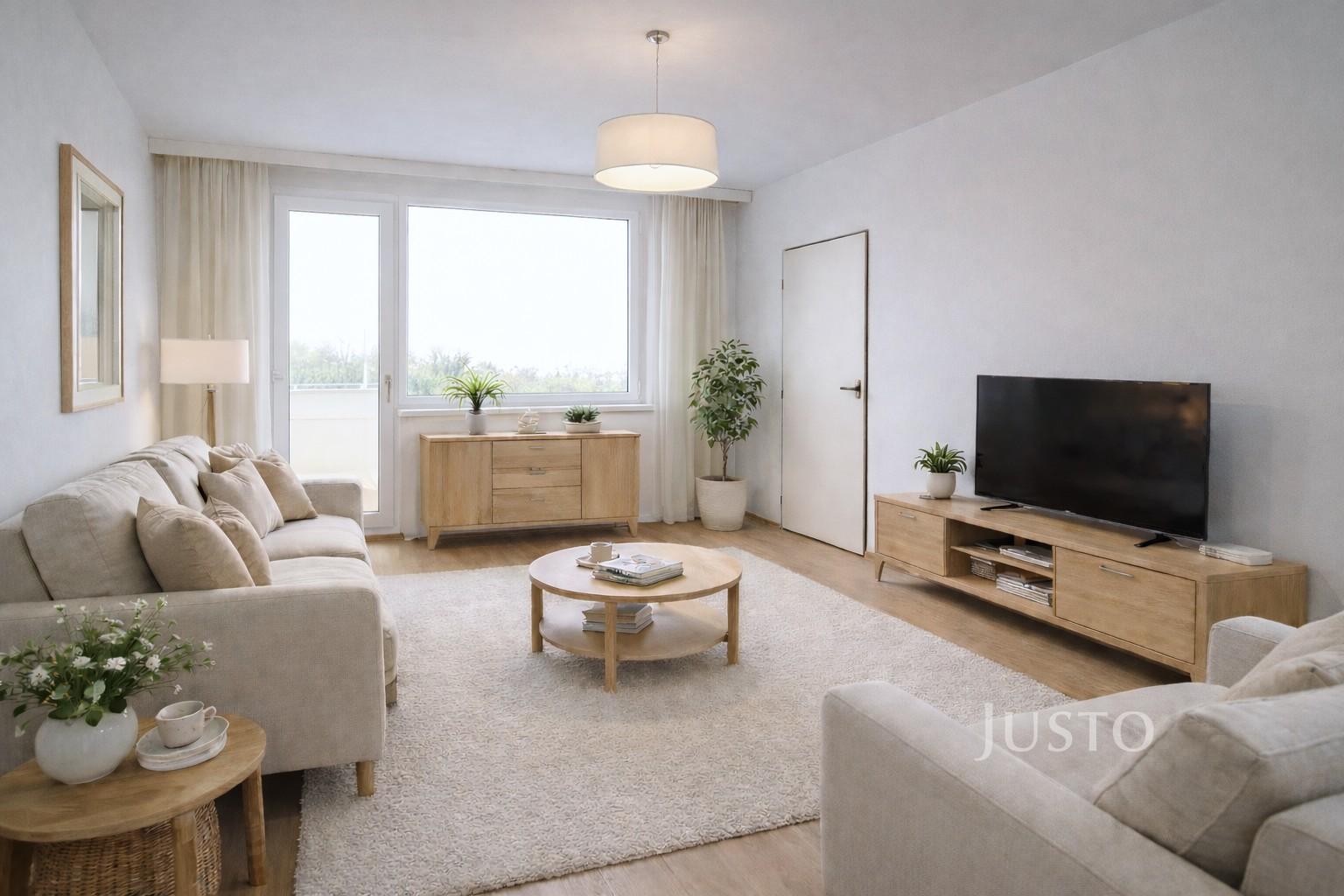 Prodej 2+1+B, 60 m²,  Písek - tř. Přátelství
