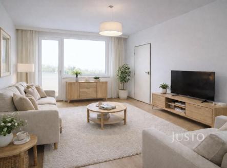Prodej bytu, 2+1, 60 m²