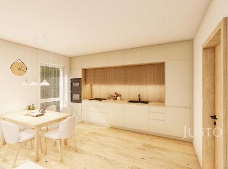 Model vizualizace | Prodej bytu, 2+kk, 64 m²