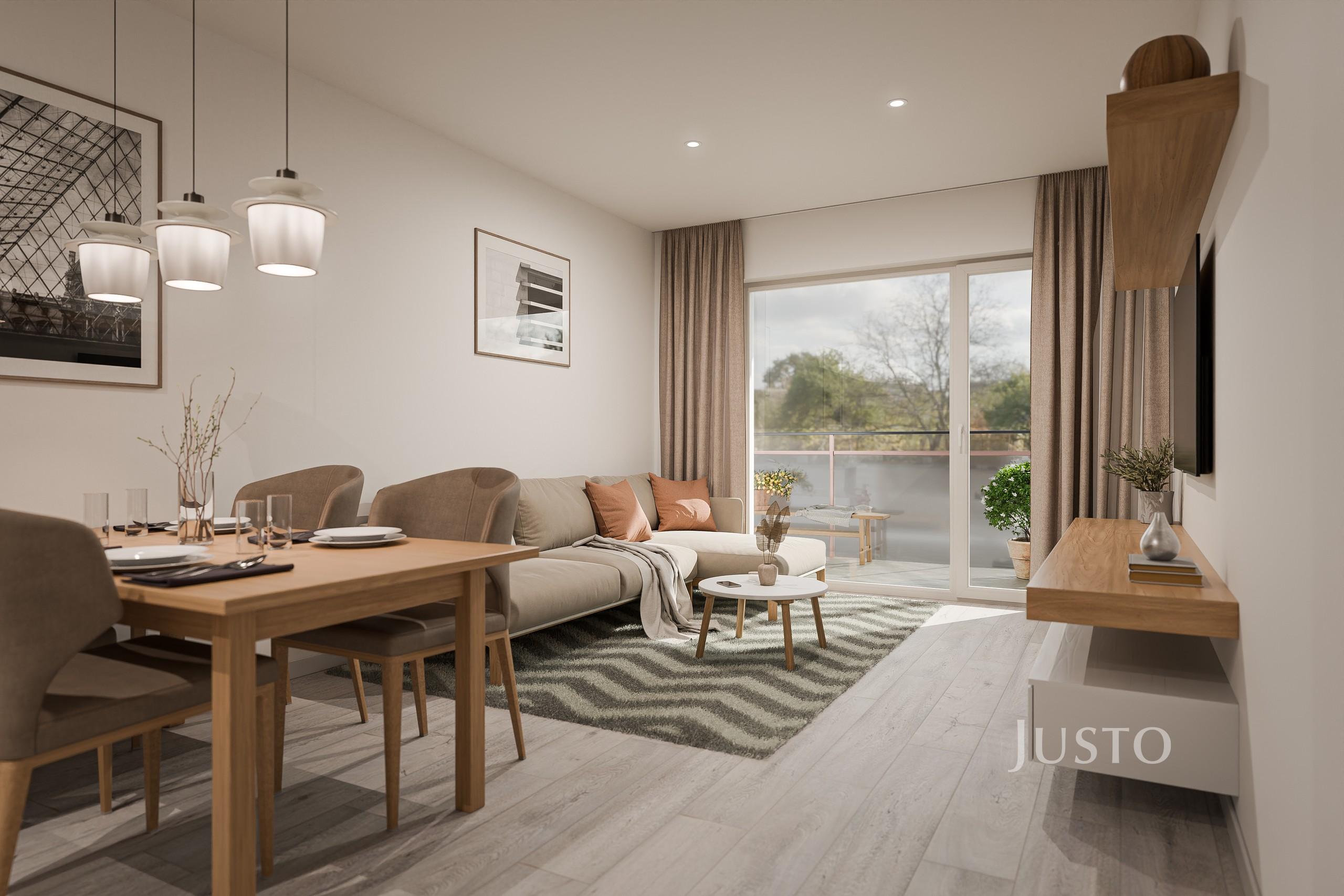 Prodej 2+kk 57 m² + balkón 8 m²