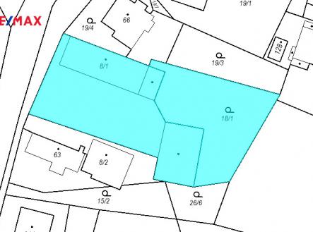 katastrální mapa | Prodej - zemědělský objekt, 1 800 m²