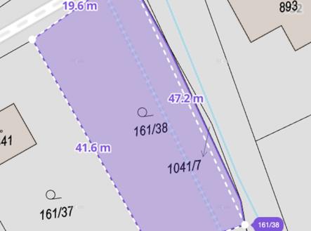 rozměry pozemku | Prodej - pozemek pro bydlení, 826 m²