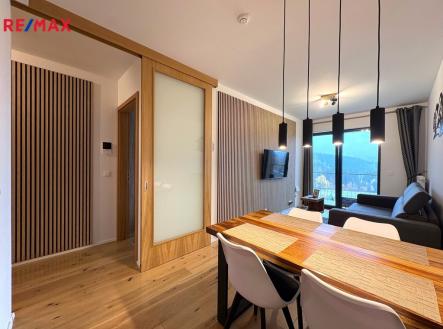 Obývací pokoj s kuchyňským koutem | Prodej bytu, 2+kk, 56 m²