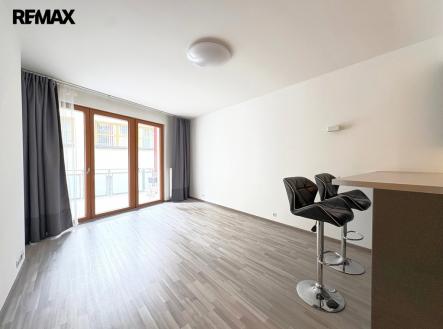 Obývací pokoj s kuchyňským koutem | Prodej bytu, 2+kk, 74 m²