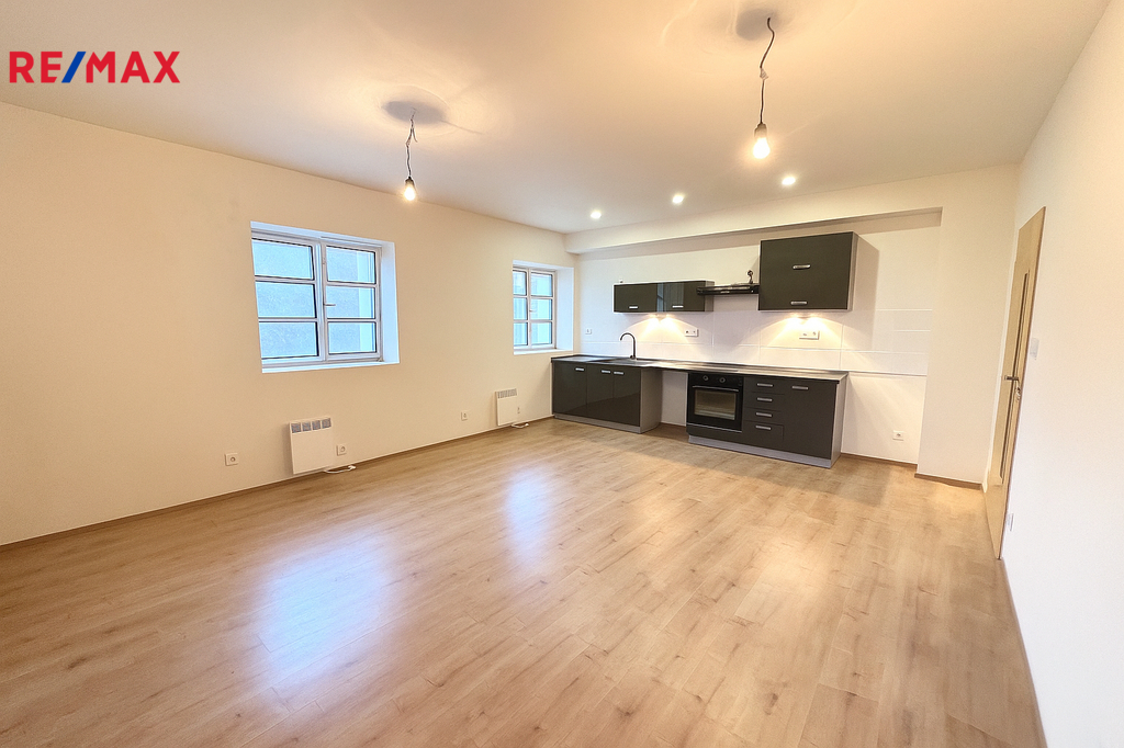 Obývací pokoj s kuchyňským k