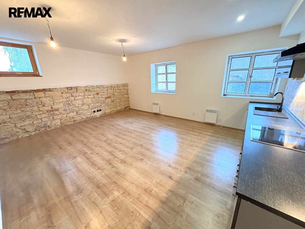 Obývací pokoj s kuchyňským koutem