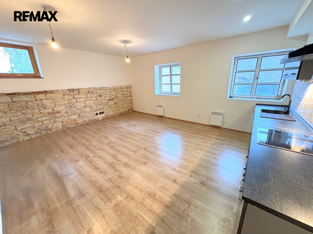 Obývací pokoj s kuchyňským koutem