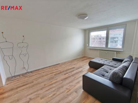 Obývací pokoj. | Pronájem bytu, 3+kk, 63 m²