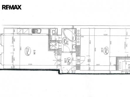 planek.png | Pronájem bytu, 2+kk, 54 m²