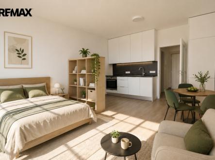 Pronájem bytu, 1+kk, 30 m² obrázek