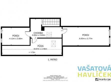 23-09-26-pudorys-1-patro-v-cj.jpg | Prodej - chata/rekreační objekt, 126 m²