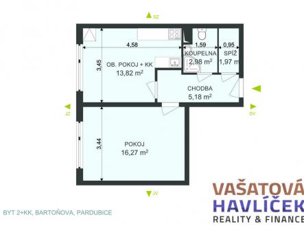 169-byt-2-kk-bartonova-pardubice-1.jpg | Pronájem bytu, 2+kk, 40 m²