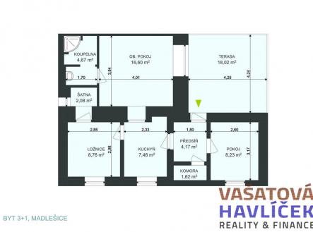 179-byt-3-1-madlesice.jpg | Pronájem bytu, 3+1, 53 m²