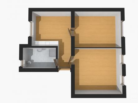 . | Prodej bytu, 2+1, 70 m²