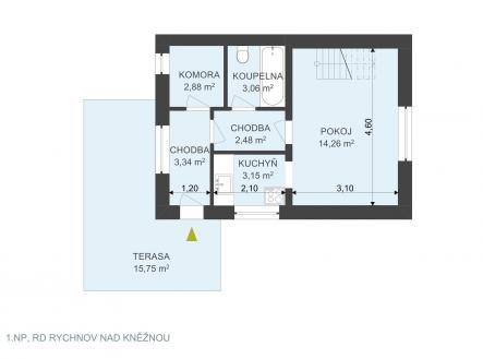 . | Prodej - dům/vila, 70 m²