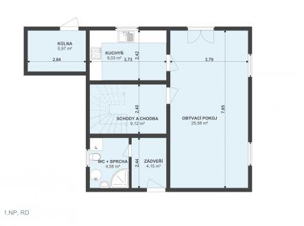 . | Prodej - dům/vila, 109 m²
