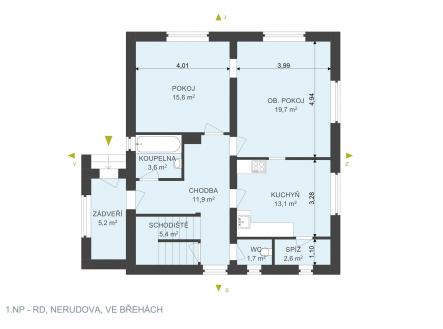 . | Prodej - dům/vila, 123 m²