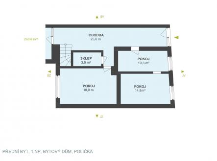. | Prodej - nájemní dům, 162 m²
