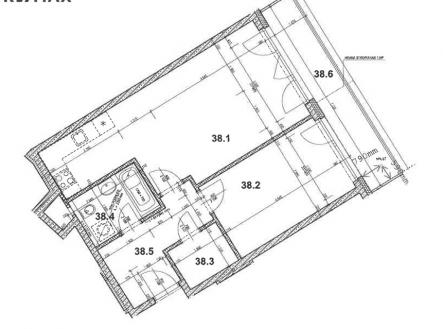 planek.png | Pronájem bytu, 2+kk, 66 m²