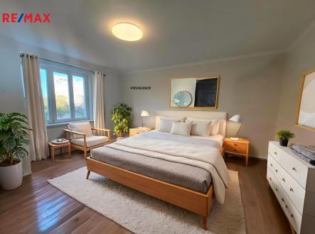 loznice-vizualizace.jpg | Prodej bytu, 2+kk, 55 m²