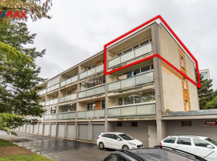 bytový dům exteriér | Pronájem bytu, 3+1, 70 m²