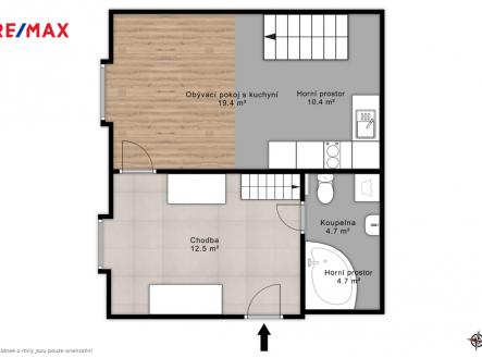 2d-pudorys.jpg | Prodej bytu, 2+kk, 36 m²