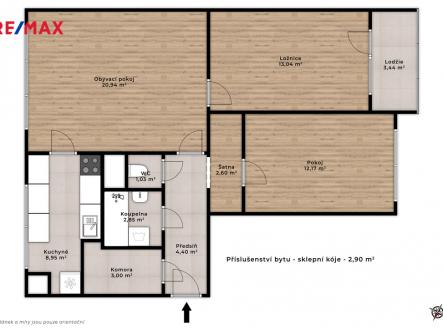 2d-pudorys.jpg | Pronájem bytu, 3+1, 71 m²