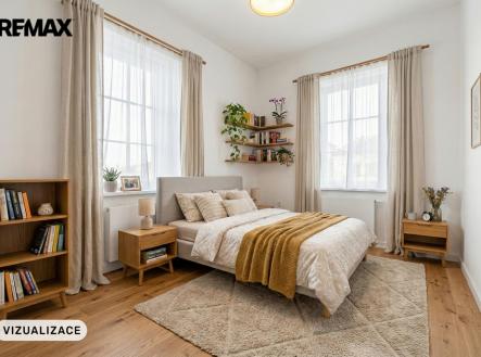 Vizualizace ložnice | Prodej bytu, 3+1, 78 m²