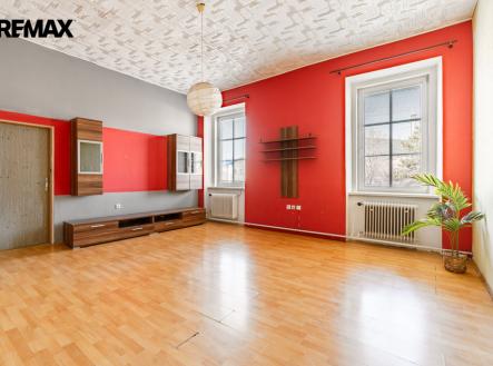 Aktuální stav obývacího pokoje | Prodej bytu, 3+1, 78 m²